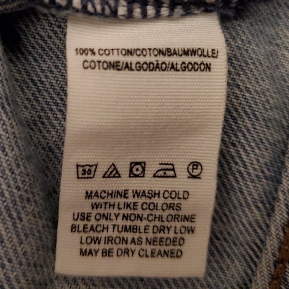 Free People Jeans Womens 27x26 Blue Light Wash Ankle Regular High Waist Mom 25 - Picture 10 of 14